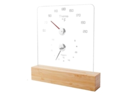 Termómetro 2 en 1 para sauna, termómetro Fahrenheit para saunas de hotel. GOKOCO