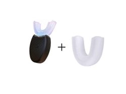 Escova De Dentes Elétrica Sônica Inteligente Tipo U Com Cabeça De Silicone De 360 ​​graus, Carregamento Automático Usb E À Prova D'água.