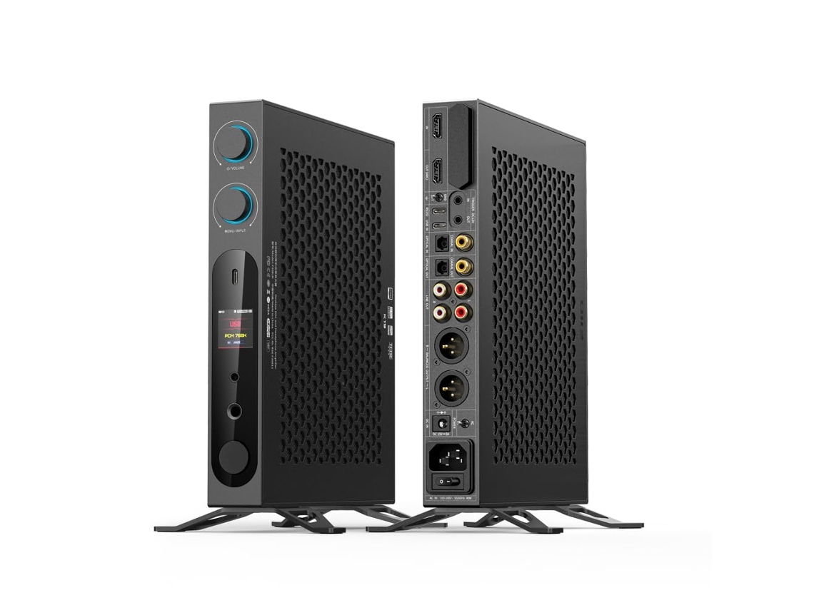 Amplificador DAC unibody de 31 bandas y 8000 mW Fiio K19