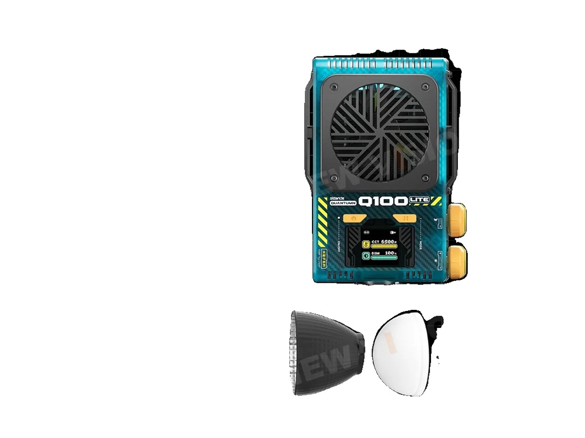 Luz de relleno, diseño portátil, opciones de iluminación versátiles, Q100 Lite azul OEM