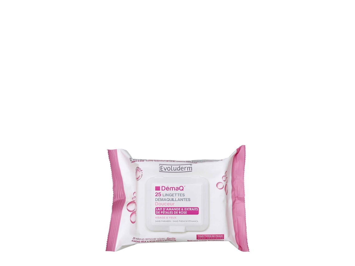 Discos desmaquillantes DémaQ Sweet EVOLUDERM