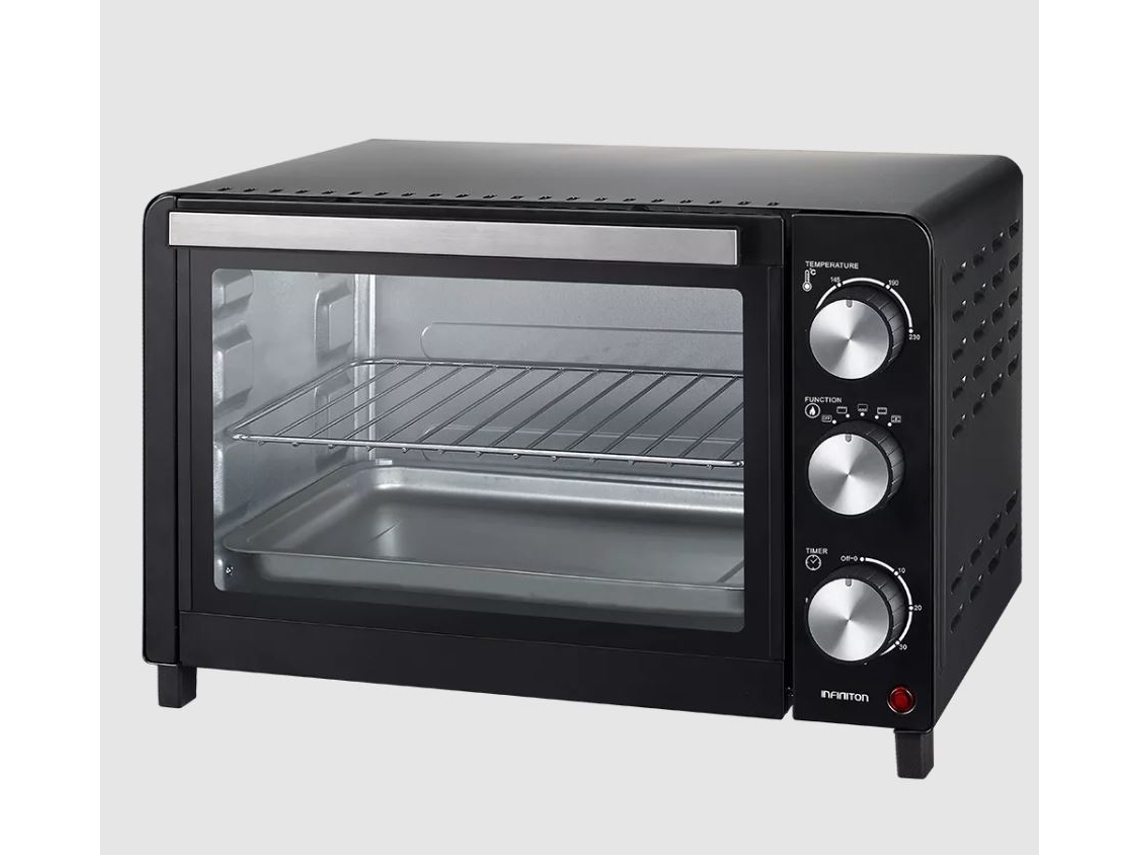 Mini Horno INFINITON HSM-A18N (18 L - 1200 W - Negro)