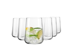 Vasos KROSNO GLASS Infinity (Vidrio - 6 Un - Transparente - 9.2 x 12.2 )