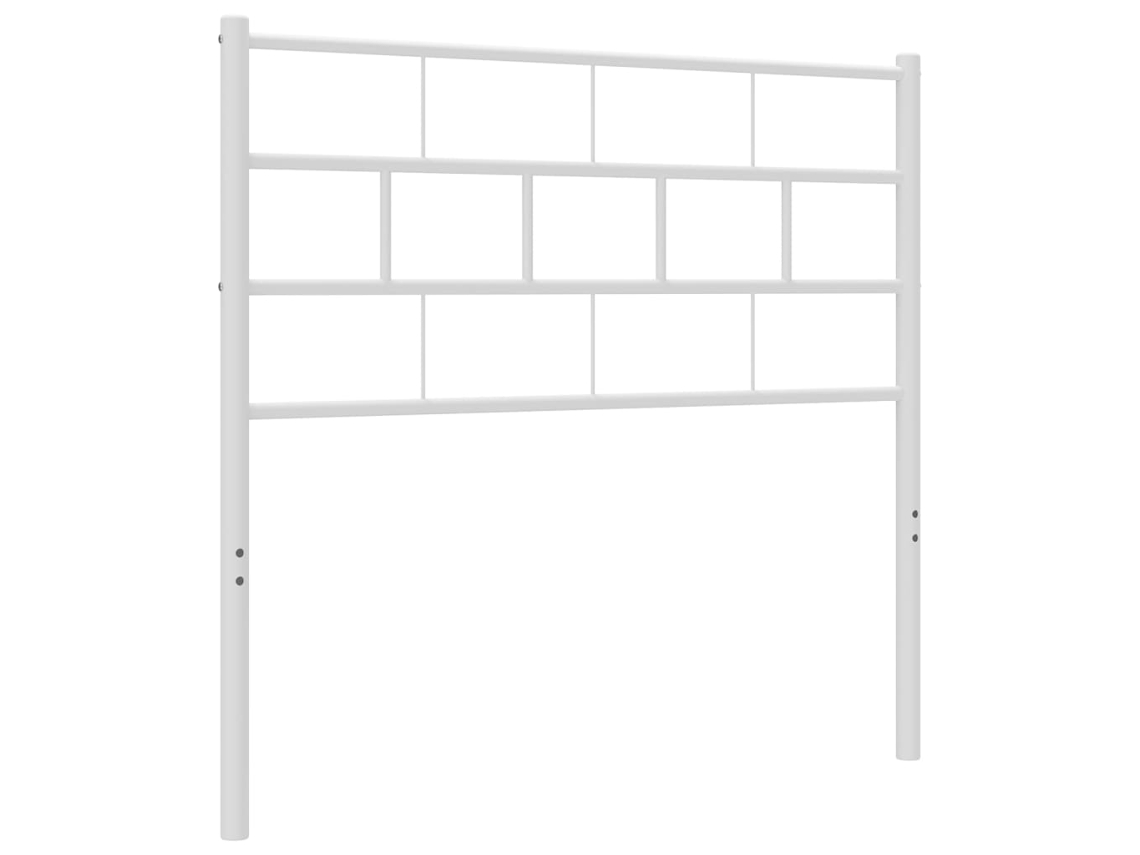 Cabecero de repuesto 80 cm Metal Blanco MAISON EXCLUSIVE