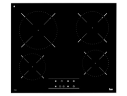 Placa de Vitrocerámica TEKA TT 6415 (Eléctrica - 60.5 cm - Negro)