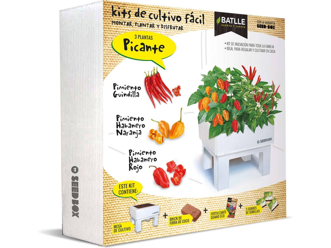 Huerto Urbano BATLLE Seed Box Picante