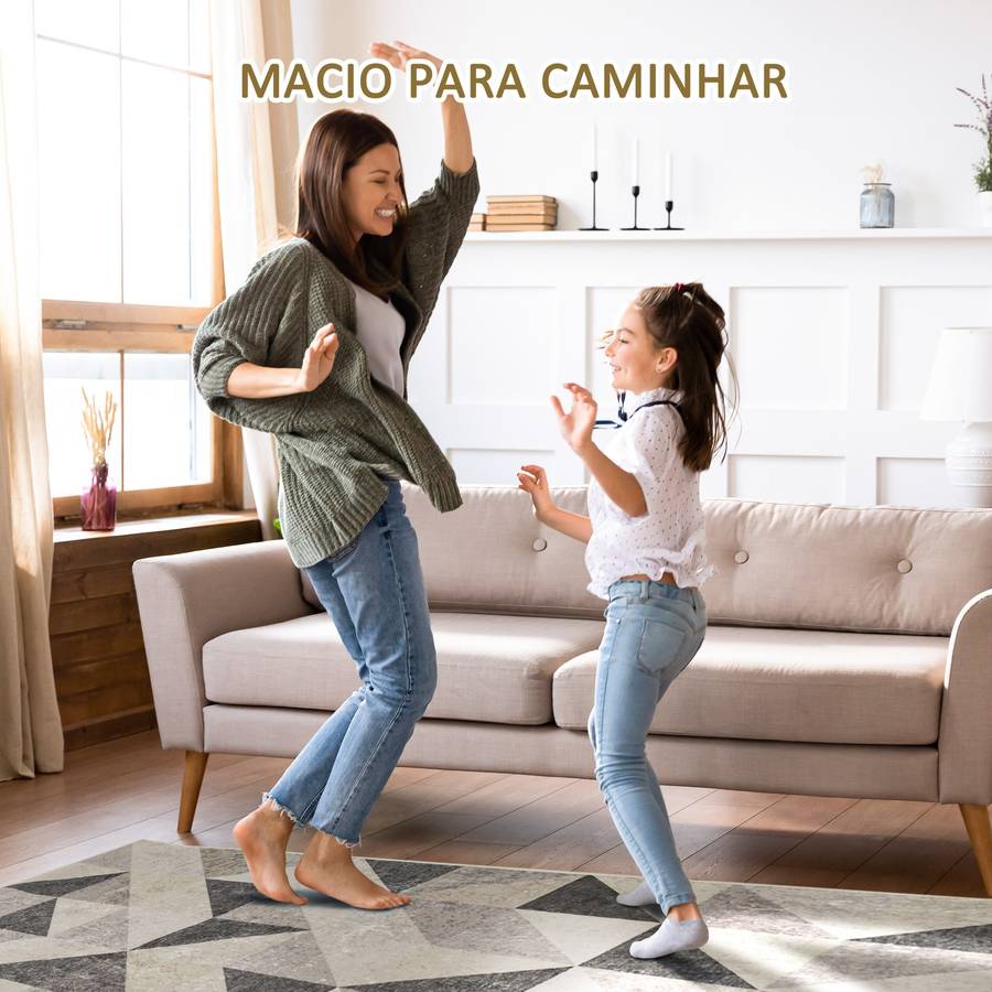 Alfombra - Salón HOMCOM 830-462v03 (Terciopelo - Multicolor - 230 x 160cm)