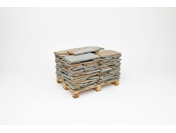 Planchoncillo Plata Bicolor Palet 25 M² / Irregular 2-3 Cm
