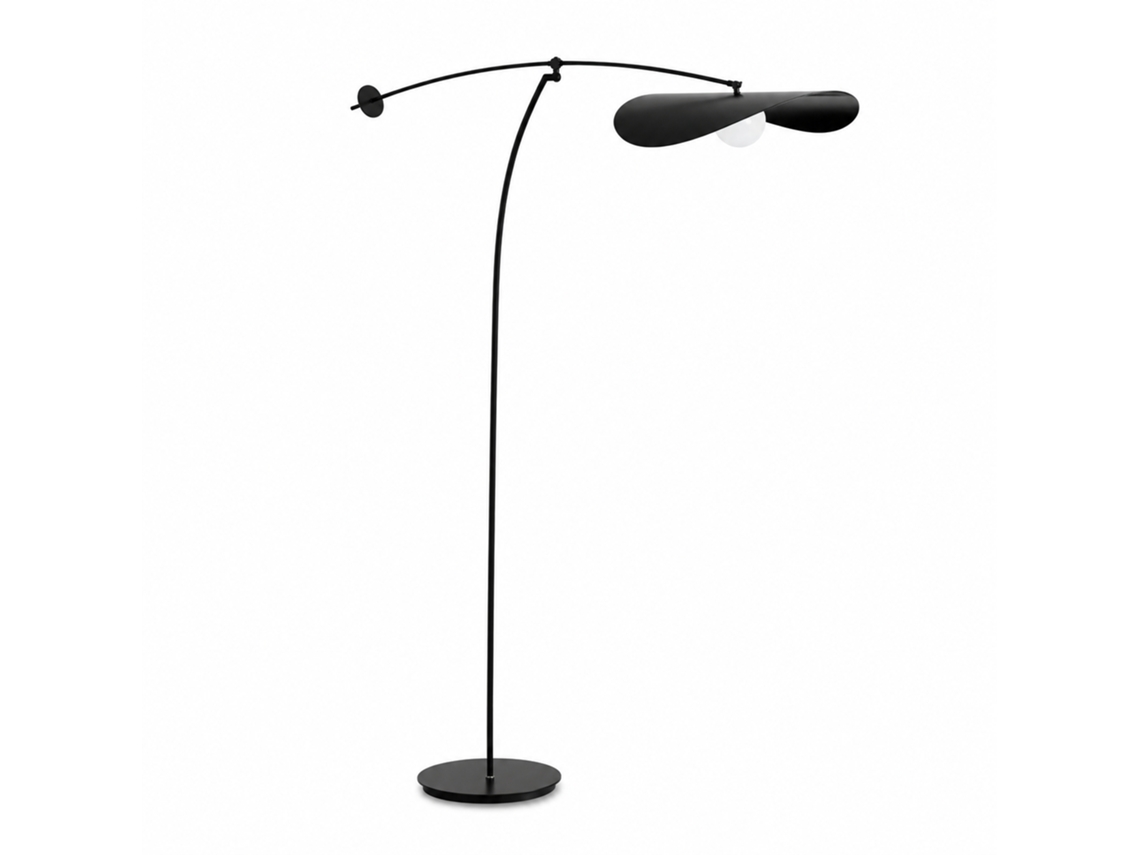Lámpara De Pie Pibaogu Asled-763 (negro)