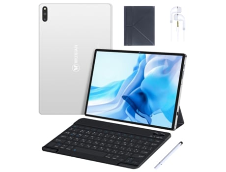 Tablet WUXIAN M33 Teclado Bluetooth carcasa de Cuero Stylus