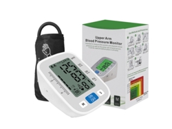 Aparato Presión Arterial Brazo Voz Inglés Recargable Usb-c Memoria 2x99 Lcd Verde Fácil Operar Hogar