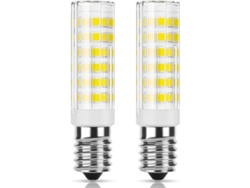 Bombillas Led E14 Para Timbre De Cocina, 5w Equivalentes A Halógenas De 50w, Blanco Frío 6000k 550lm, Base De Rosca Pequeña, No Regulables.