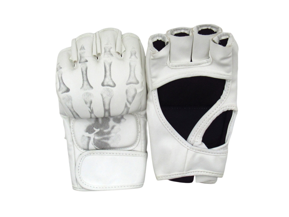 JILLIOPER Guantes Blancos para Bolsa de Golpes de Boxeo, Muay Thai, Kickboxing, Lucha y Agarre