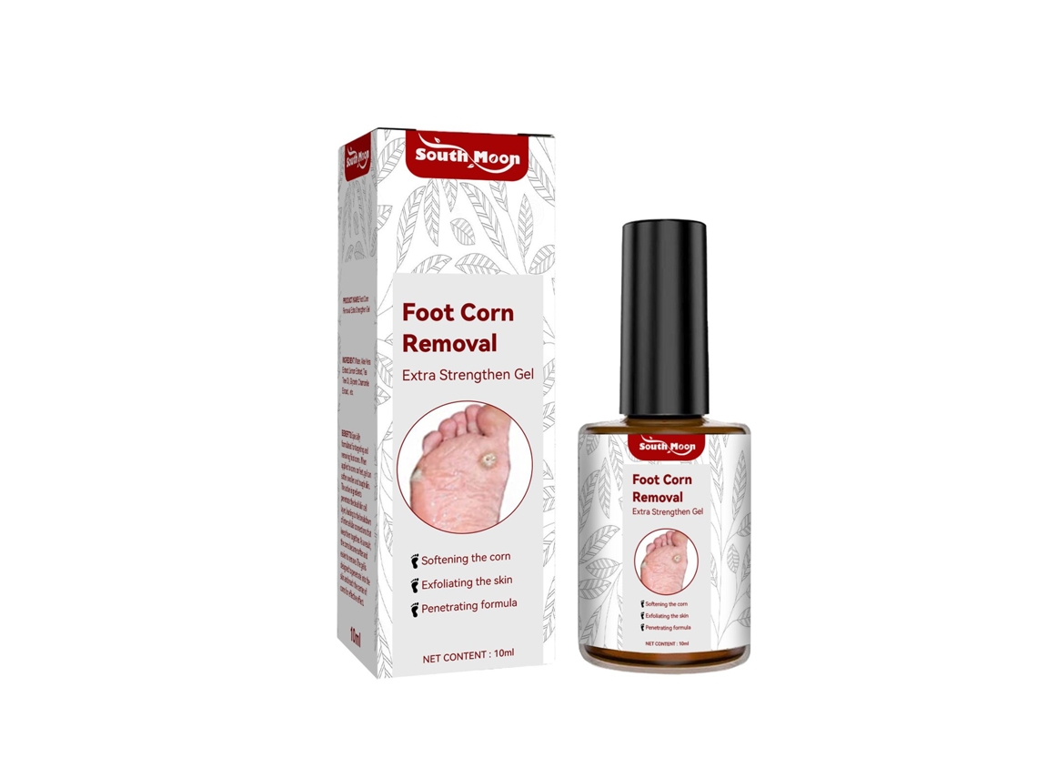 Gel exfoliante para pies que elimina las durezas y deja los pies suaves - Efecto rápido