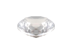 Pisapapeles decorativo de cristal K9 de 60 mm con forma de diamante, ideal para crear arcoíris. Prisma de cristal con diamantes para decoración de mesas de bodas.