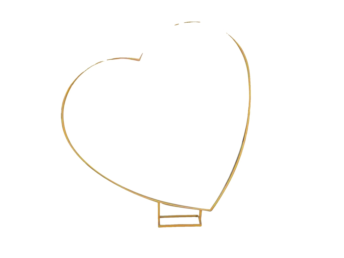 Soporte de arco, construcción de metal, montaje rápido, dorado, 18,74 pulgadas OEM