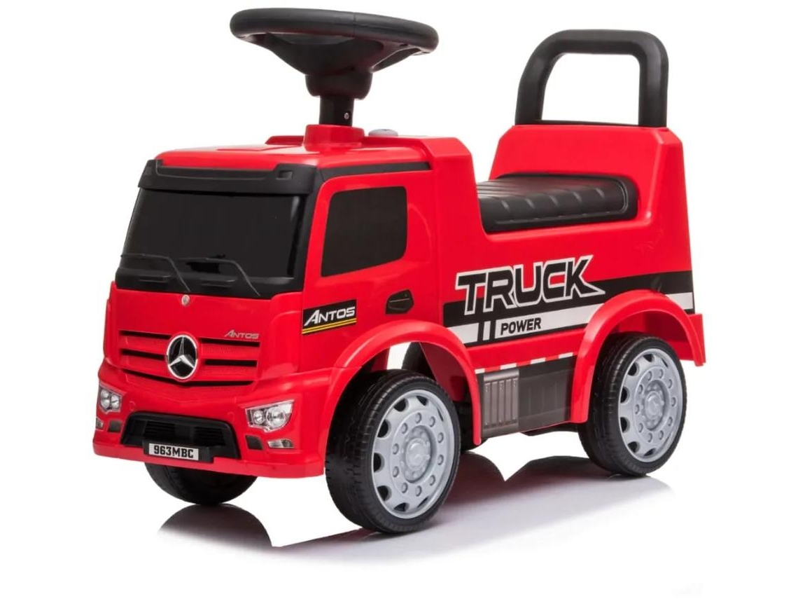 Coche Correpasillos - Mercedes Antos - Hasta 3 Años - Claxon - Rojo