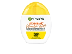 Crema facial con tinte Wonder Vitamin C de Garnier (40 ml - Todo tipo de piel)