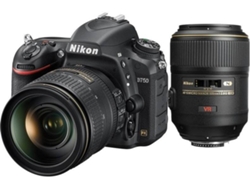 Kit Cámara Réflex NIKON D750 AF-S 24-120MM F4G ED VR + AF-S 105MM F2.8G IF-ED VR Micro