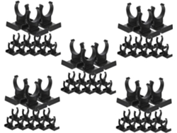 100 Piezas De Clips Ajustables Para Zócalos Para Gabinetes Y Accesorios De Muebles Con