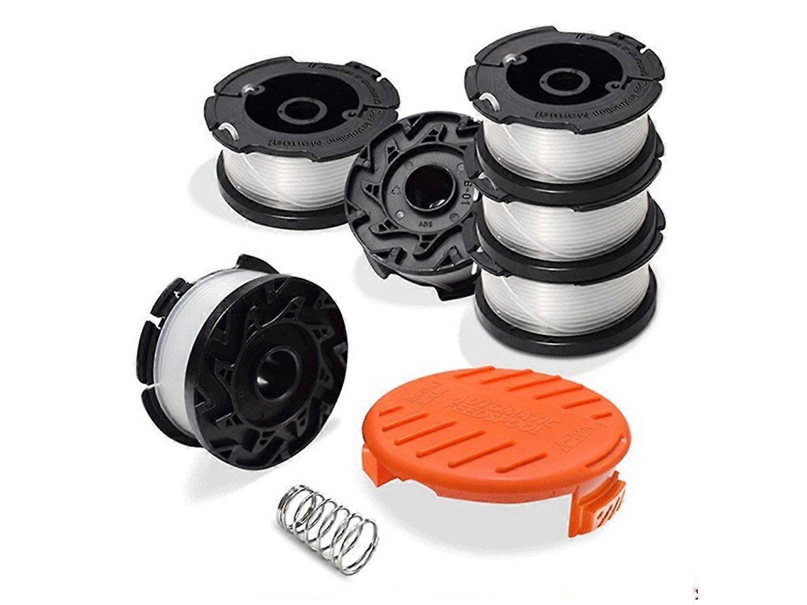 Para Black Decker Gh400 Gh500 Gh600 6, Tapa De Carrete Con Resorte, Af-100-3zp+rc-100-p