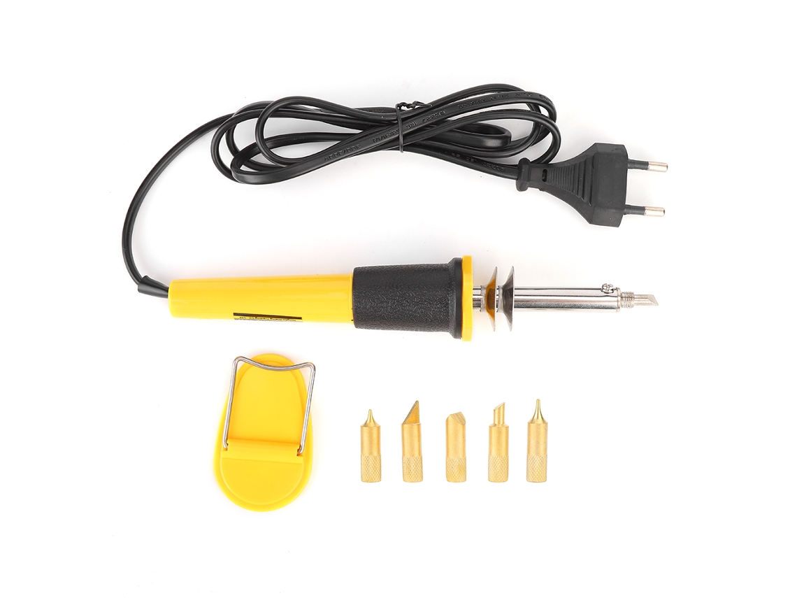 Lápiz De Pirograbado Eléctrico 40w Para Cuero Y Madera, Herramienta De Grabado En Madera Y Cuero