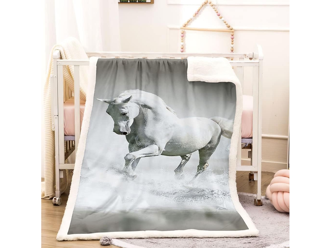 Microfibra Estampado Cama Adultos Niños Color 80 X 150 Cm 80x150cm