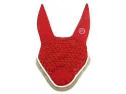 Capa de Orelha Anti-Mosca Polyfun Vermelho Ponyequitheme