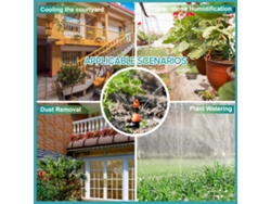 Temporizador De Riego Automático Programable E Impermeable Para Jardín Con Función De Retardo Por Lluvia, 1 Salida.