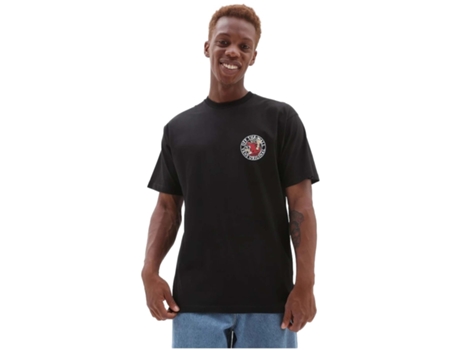 Camiseta de Hombre VANS Core Ss Algodón Negro (XS)