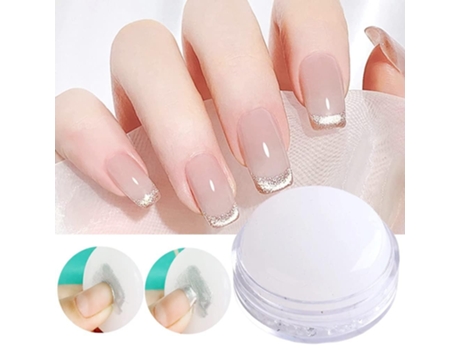 Carimbo de unha silicone branco INF