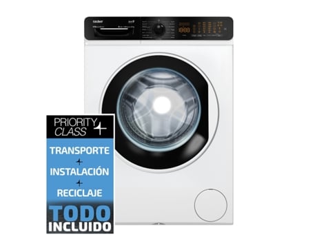 Lavadora carga frontal SAUBER SERIE 9-W10143 V 10 kg 1400 rpm a blanco