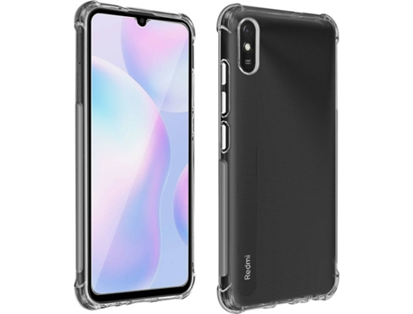 Carcasa + Protector Xiaomi Redmi 9A AVIZAR Transparente