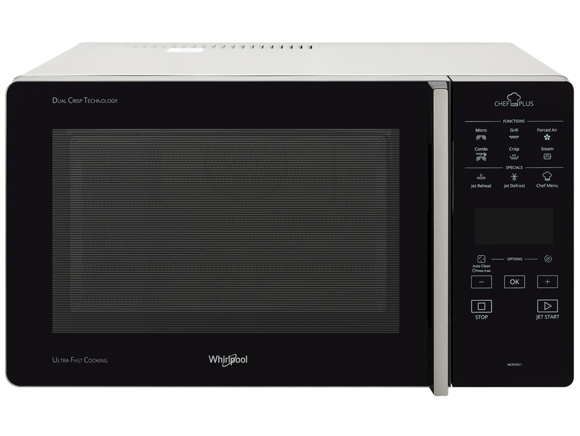 Microondas WHIRLPOOL MCP 349/1 SL (25 L - Convección - Inox)