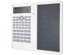 Calculadora Con Bloc De Notas, Pantalla Lcd Azul Mate De 6 Pulgadas, Material De Silicona Ligero Y D