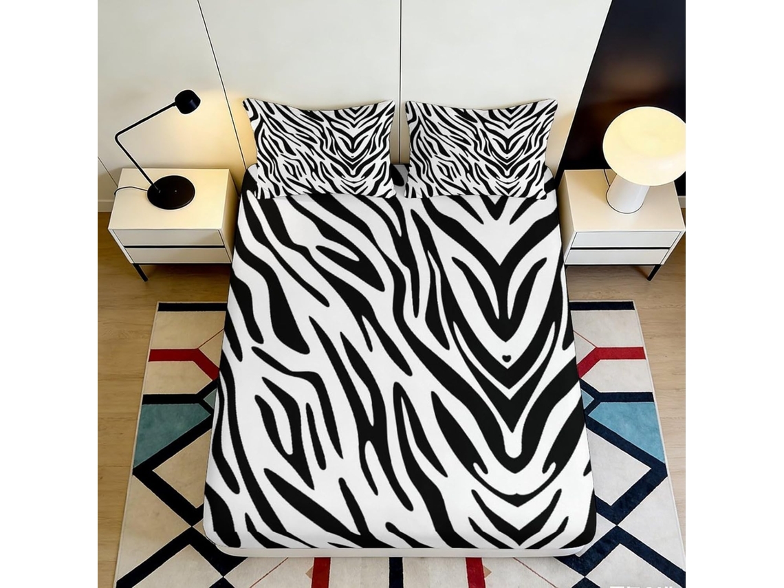 Microfibra Estampado Microfibra Diseño Almohada Juego Color 200x25cm