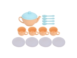 Juego De Té De Juguete Para Muñecas, Cocina De Simulación De Abs Para Niños Y Niñas.