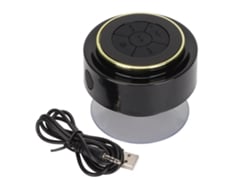 Caixa De Som Bluetooth F012 Com Pareamento Duplo À Prova D'água Ip67 Para Chuveiro Piscina Praia Festa Familiar