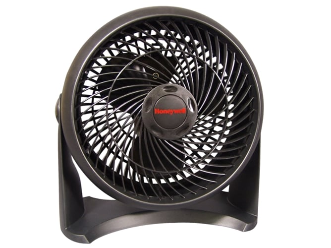 Honeywell Ht900e4 Ventilador potente para mesa y suelo regulable en 3 velocidades tamaño compacto color negro de ht900 40 40w