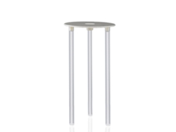 RNEMITERY Soporte para Pastel de Plástico PP Grado Alimenticio, Soporte de Doble Capa para Pasteles, Accesorio DIY para Repostería, 16 cm