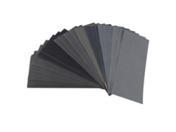 20 Hojas De Papel De Lija Impermeable Para Lijado En Seco Y Abrasivo.
