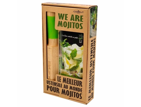 Caja de mojito con maja