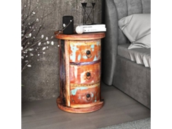 Maison Exclusive - Armario Con 3 Cajones Madera Maciza Reciclada