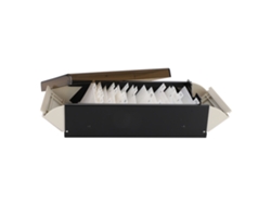 Portafolios De Tarjetas De Negocio Con Gran Capacidad Caja Organizadora Para Oficina
