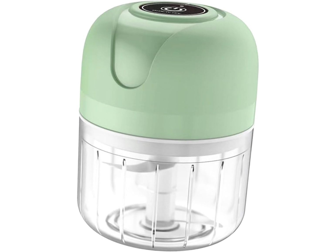 Picadora De Ajo Automática. Con Su Diseño Elegante Y Moderno, Esta Mini Prensa De Ajo Portátil Complementar...