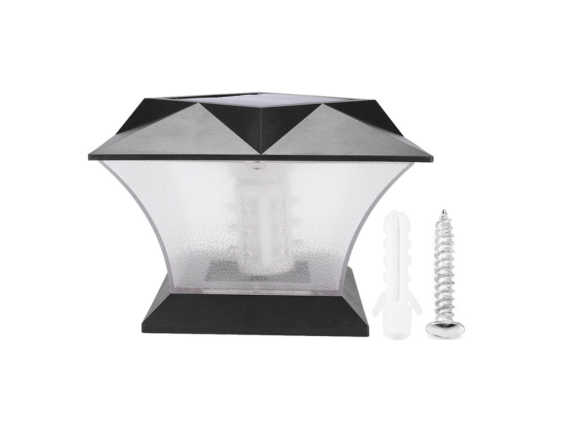 Lámpara De Pared Led Solar Para Decoración De Jardín, Valla De Villa E Iluminación Exterior Pg-9017s