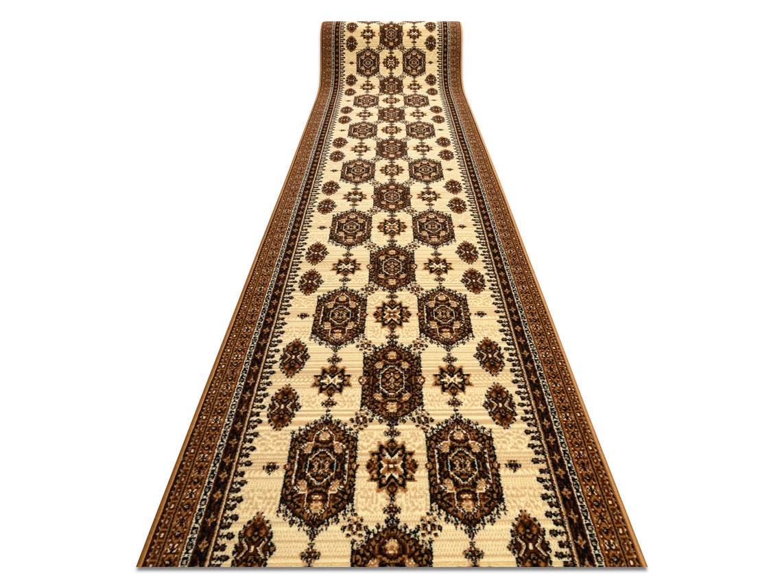 Alfombra de Pasillo Bcf Zegary Beige 80 cm