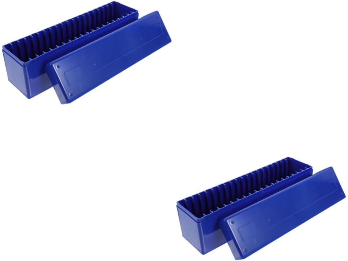 Organizador De Almacenamiento De 2 Piezas Con Compartimentos Protectores Y Estuche Reutilizable.