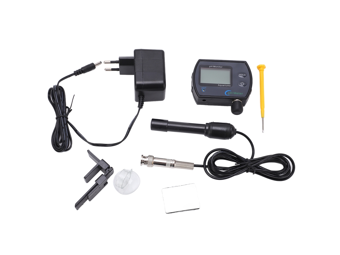 Detector Multifuncional De Calidad Del Agua Con Medidor De Ph. Fácil Instalación Para Análisis De Alimentos En Hospitales. Enchufe Europeo De 230v-240v.