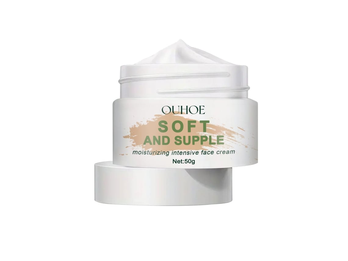 Crema hidratante nutritiva de alta absorción para una piel sana.